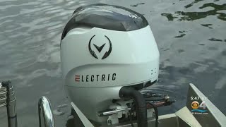 Vision Marine Creates An Electric Engine Many Are Saying Is The Tesla Of Boating [upl. by Arytal]