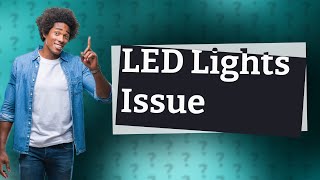 Why are half of my LED lights not working [upl. by Vada]