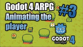 How to animate player movement in Godot 4  ARPG in Godot 4 3  tutorial  zeldalike [upl. by Bornstein229]