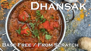 Chicken Tikka Dhansak base free and from scratch same restaurant style taste [upl. by Tocs]