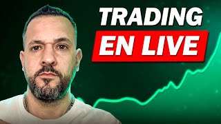 🔴 TRADING EN DIRECT  Je Trade sur les Marchés Financiers En Direct [upl. by Ilyah501]