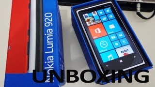 Nokia Lumia 920 Unboxing Português [upl. by Harley]