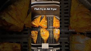 Fish fry in Air fryer recipe airfryerrecipes shorts airfryer [upl. by Adihsar]