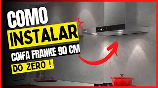 COMO INSTALAR UM DEPURADOR FRANKE DE 90CM [upl. by Levona]