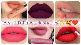 new attractive lipsticks shades for girls✨💖beautiful lipstick coloursfashion [upl. by Enra]