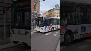 CTS Arrivée du 358 à Laiterie vers Lingolsheim Alouettes music baile viral cts bus [upl. by Payne]