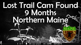 Lost Trail Cam  9 Months in Maine North Woods [upl. by Harv]