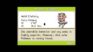 How to get Clefairy in Moemon Mega FireRed [upl. by Nnaj452]