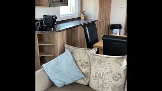 Cofton holiday park Fernworthy caravan 4 berth with a hot tub mini tour [upl. by Ced]