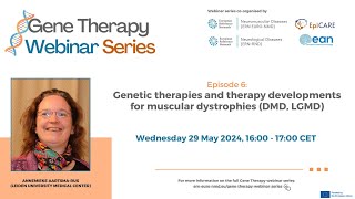 Genetic therapies and therapy developments for muscular dystrophies DMD LGMD [upl. by Anaili20]