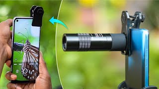 Mobile Telephoto Lens 6x HD Zoom Lens for Smartphone Camera  DSLR like Result 🔥 [upl. by Zashin]