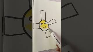 Easy drawing of sun 🌞sun falakkunjactivity easydrawing shortsfeed shortvideo shorts colors [upl. by Macintyre]