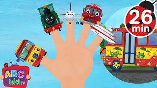 Finger Family Vehicles 2D  More Nursery Rhymes amp Kids Songs  CoCoMelon [upl. by Adnima883]