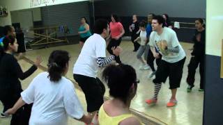 Taboo  Don Omar  Lambada Samba Fitness Routine w Bradley  Crazy Sock TV [upl. by Rawdon]