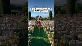 cruelsummer taylorswift violincover wedding weddings weddingmusic weddingsongs bayarea fyp [upl. by Voss]