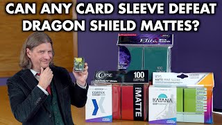 Can Any Card Sleeve Defeat Dragon Shield Mattes  Magic The Gathering  Pokemon [upl. by Loutitia406]