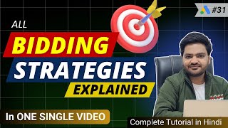 Bidding Strategies in Google Ads 2024  All Strategies Explained in One Video 🔥 [upl. by Pedroza]