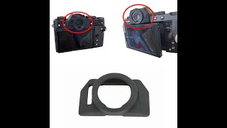 Silicone Eyecup Cover for Fujifilm XT50 XS20 XS10 XT30 II XT20 Camera [upl. by Norra]