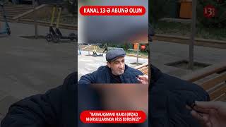 quot1 il sonra 10 MANAT PENSİYA ARTIRACAQLAR qiymətlər OD TUTUB YANIRquot [upl. by Breskin162]