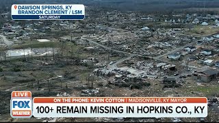 More Than 100 People Remain Missing In Hopkins County KY [upl. by Novrej]