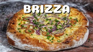 BRIZZA  BRETZEL PIZZA aus LAUGENTEIG mit Weißwurst ZWIEBELN und KÄSE  BBQVideo  0815BBQ [upl. by Evreh205]