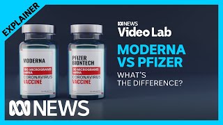 Moderna vs Pfizer Which COVID19 vaccine is better  ABC News [upl. by Nnahgem38]