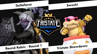 Tristate Showdown Deltaforce Link vs Sweshi Bowser Jr  Round Robin Round 1 [upl. by Farlee242]