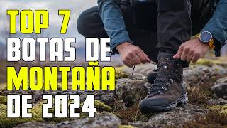 😲Las 7 MEJORES Botas de Hombre BARATAS para SENDERISMO de Amazon ✅2024 Botas de Trekking  Montaña [upl. by Lamahj]