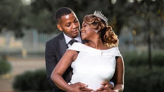 First Kiss on their wedding day  Panashe and Grace Chanakira Wedding Vlog [upl. by Rehctaht]