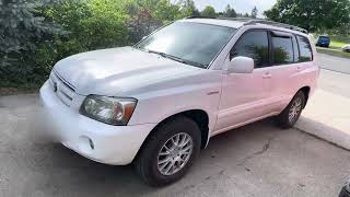 2004 Toyota Highlander review [upl. by Arykat641]