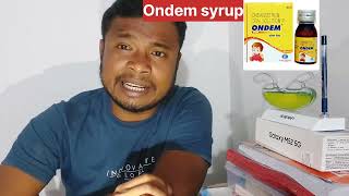 Ondem syrup uses full review in BengaliOndemsetron syrup uses dose [upl. by Tsugua]