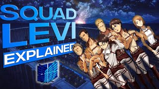 The History of the Original Squad Levi  Attack On Titan [upl. by Mohandis]