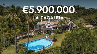 Spectacular €59M Andalusian Villa in La Zagaleta Marbella Spain  Drumelia Real Estate [upl. by Arit]