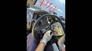 How to remove driver steering wheel airbag from 2011 2012 2013 2014 2015 2016 Ford F250 F350 [upl. by Nitsreik]