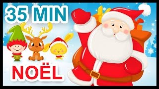 Chansons de Noël  Comptines  Dessins animés pour enfants  35 min [upl. by Hakilam570]