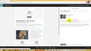 Nieuwsbriefmaken met Mailchimp 2 Opmaak [upl. by Telford]