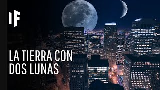 ¿Qué pasaría si la tierra tuviera dos lunas [upl. by Etz466]