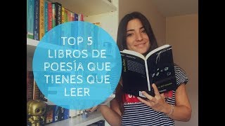 Top 5  Libros de poesía que tienes que leer  MOON BOOKS [upl. by Aikemaj]