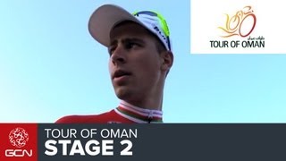 Tour of Oman 2013  Stage 2 Race Report [upl. by Barney]