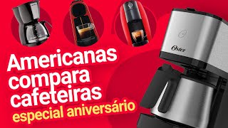 AMERICANAS COMPARA CAFETEIRAS ☕ QUAL É SUA FAVORITA [upl. by Epuladaug90]