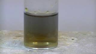 Chromium Chemistry CrVI reduced by Ethanol 6xspeed [upl. by Aneej]