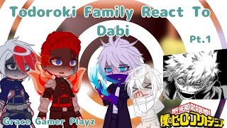 Todoroki Family React To Dabi Angst Again   Grace gamer playz  My Hero Academia [upl. by Nywroc]