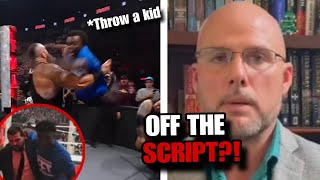 Bronson Reed throw a young FAN To be SUSPEND Likely truth disclosed following their punishment [upl. by Sitof]