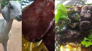 சுவரொட்டி வறுவல்suvarotti fry in tamilmutton spleen fryhealthy food recipeaatu maneeral fry [upl. by Euqirne]