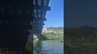 A little Saturday bridge jumping Pennybacker bridge viral bridgejumping texas lakeaustin jump [upl. by Arraeis]