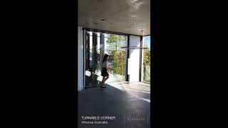 Vitrocsa Turnable Corner Sliding Door  Vaucluse Matthew Woodward Architecture [upl. by Nnep451]