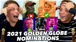 2021 Golden Globe Nomination REACTIONS wtf [upl. by Knighton776]