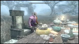 Lets Play Skyrim Mind Of Madness Pt1 A Hip Bone in the Inventory [upl. by Esej]