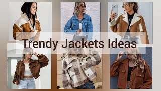 Trendy Jackets Ideas For Girls  Jackets Inspiration 🧥🍂💃 [upl. by Noiek]