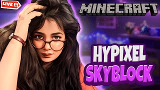 🔴Grinding Hypixel Skyblock  Minecraft India Live [upl. by Medorra]